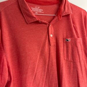 Vineyard Vines XXL red Edgartown polo.
